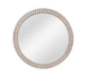 Claire - Wall Mirror - White Wash