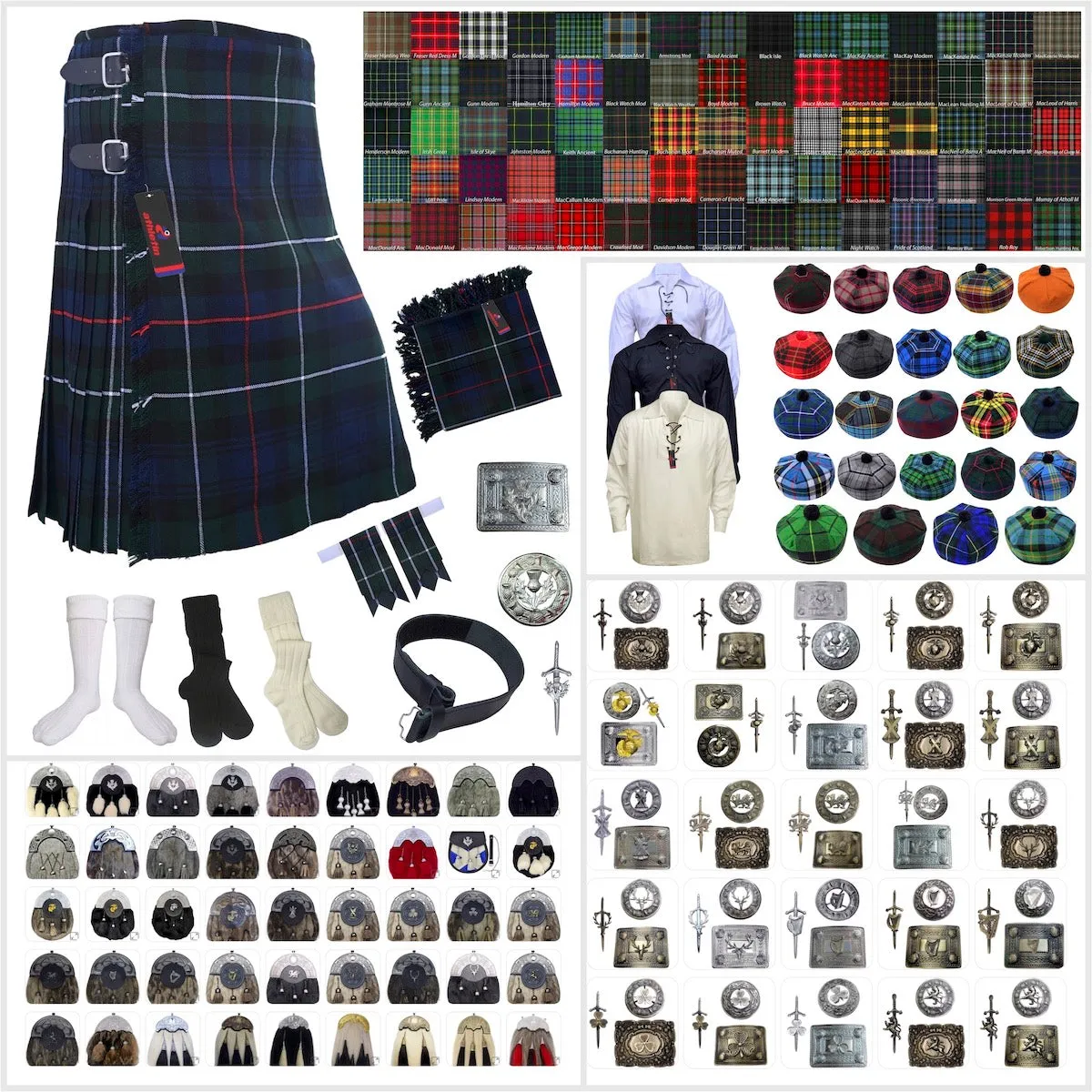 Clan Duncan Tartan Kilt Outfit - Timeless Scottish Elegance