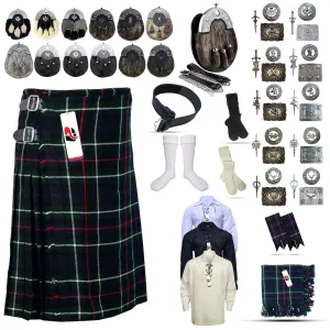 Clan Mackenzie Tartan Kilt Outfit - Highland Heritage