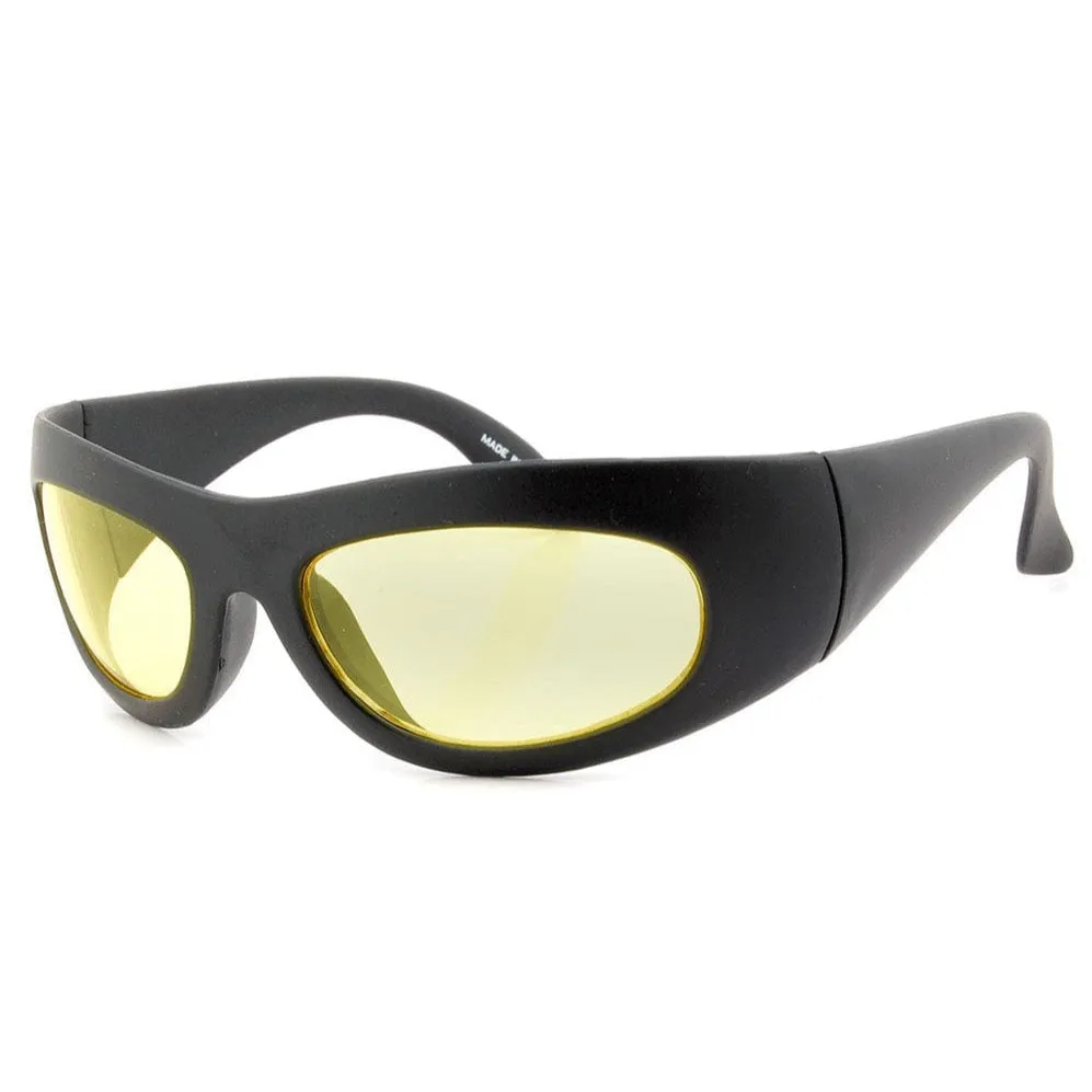 CLANK Matte Black Sports Sunglasses