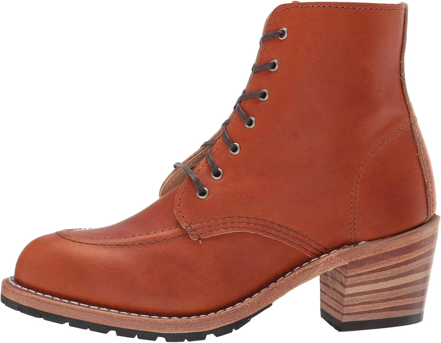 Clara Red Wing Heritage Lace-Up Boot in Oro Legacy