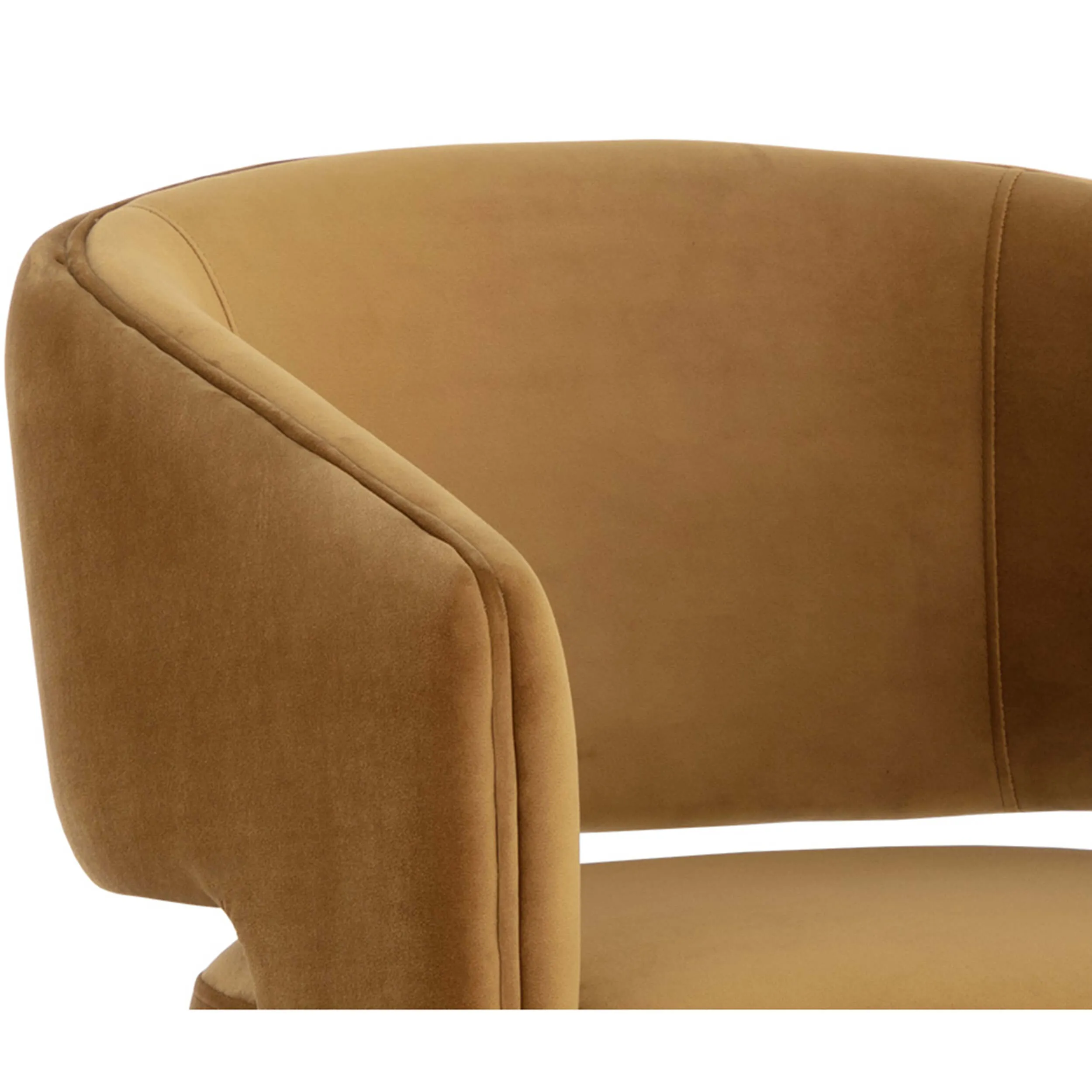 Claren Office Chair, Gold Sky