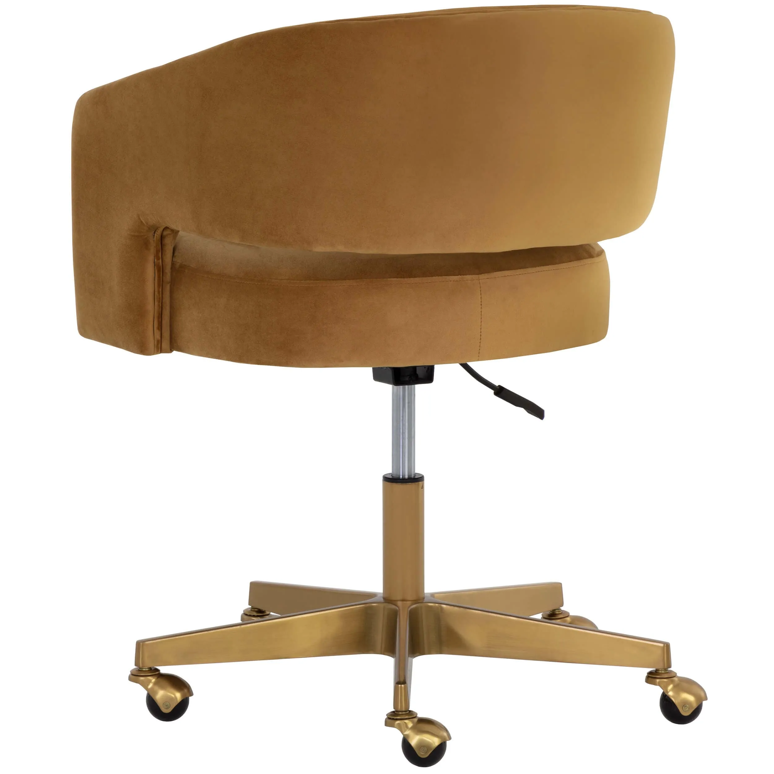 Claren Office Chair, Gold Sky