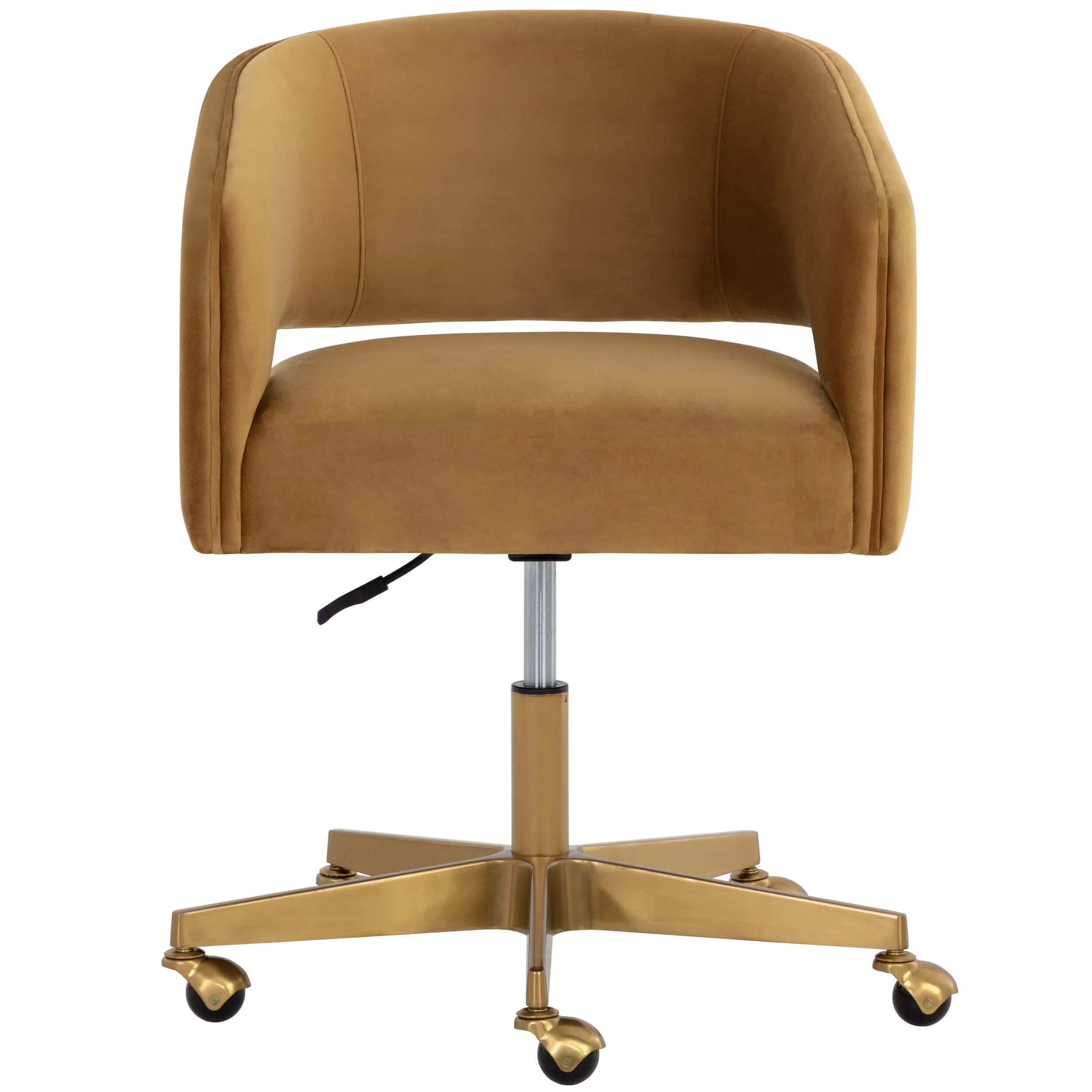 Claren Office Chair, Gold Sky