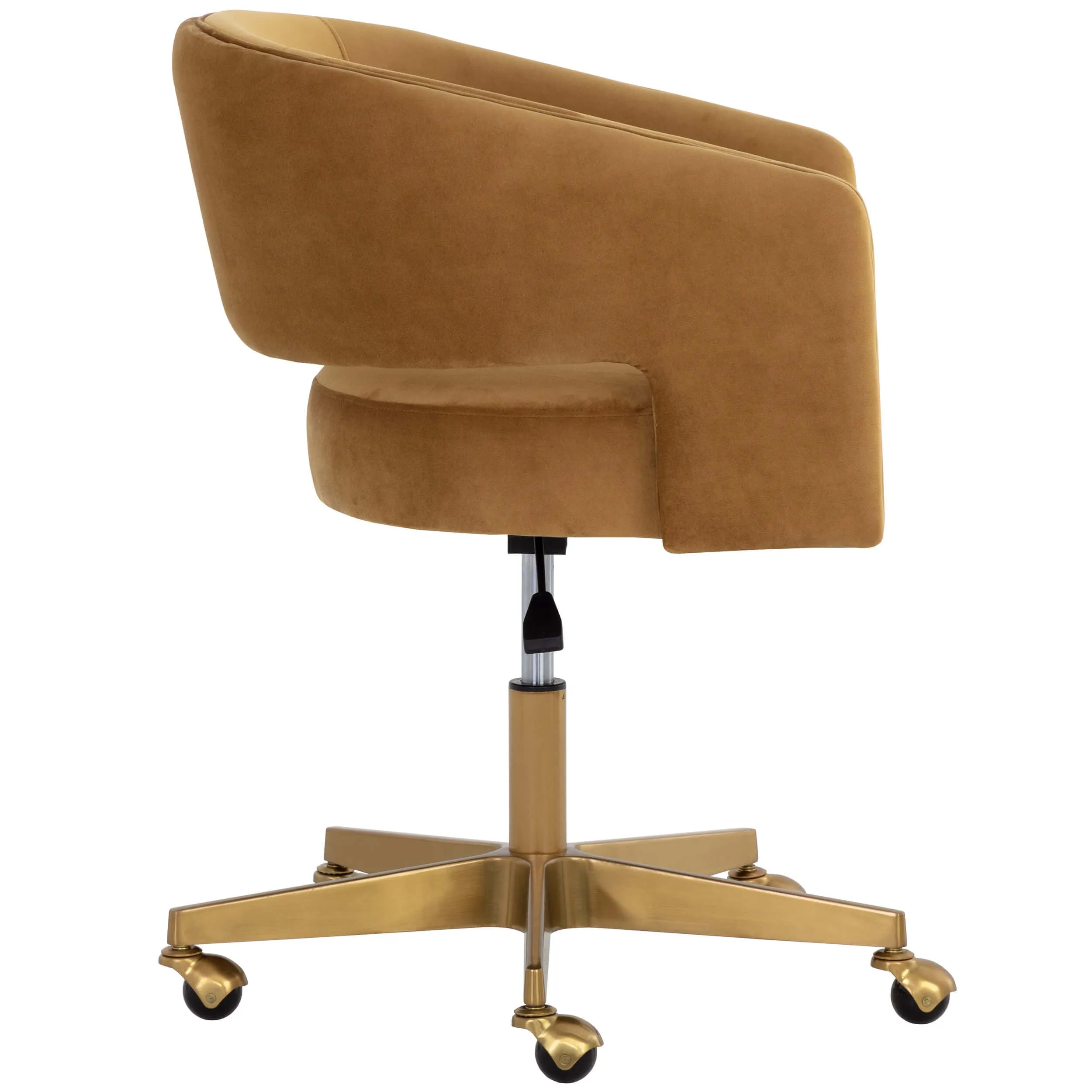 Claren Office Chair, Gold Sky