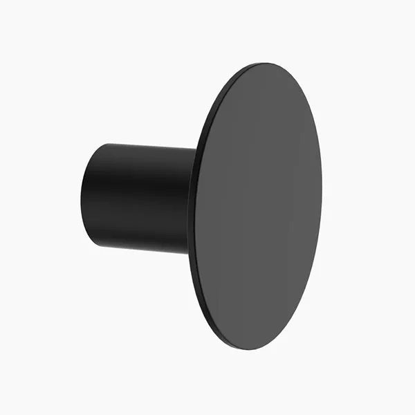 Clark Round Wall Hook - Matte Black