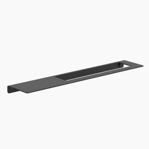 Clark Square Hand Towel Rail - Matte Black 430mm