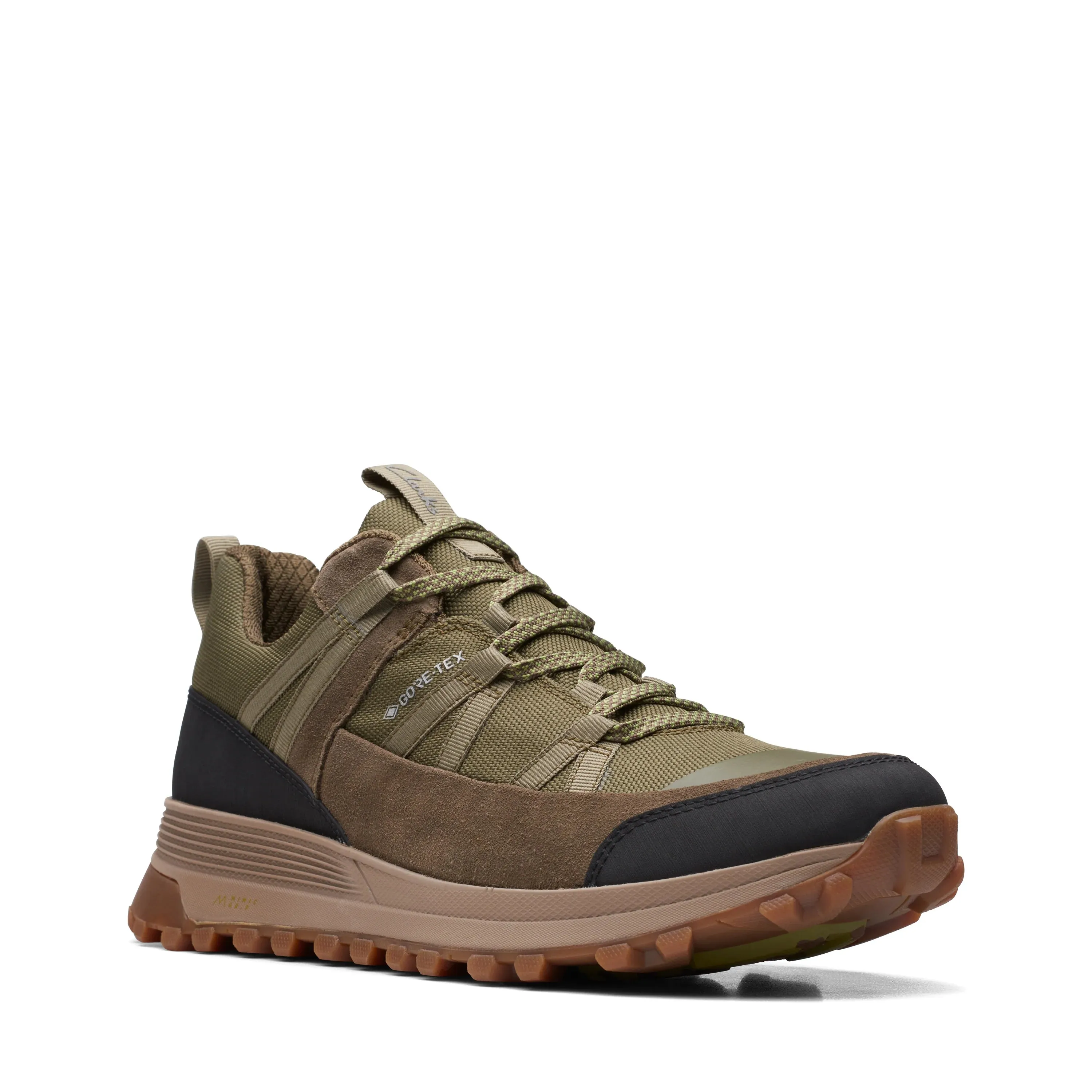 CLARKS | BOTINES HOMBRE | ATLTREK RUN GTX DARK OLIVE | VERDE