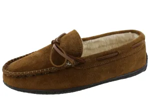 Clarks Men's Augusta Moccasin Winter Slippers