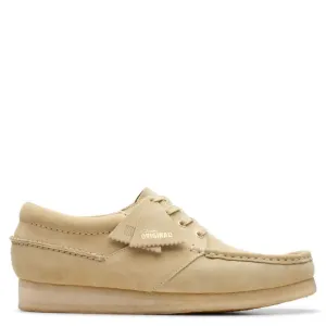 Clarks Men's Wallabee Boat in Maple Suede