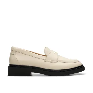 CLARKS | MOCASINES MUJER | SPLEND EDGE CREAM LEATHER | BEIGE