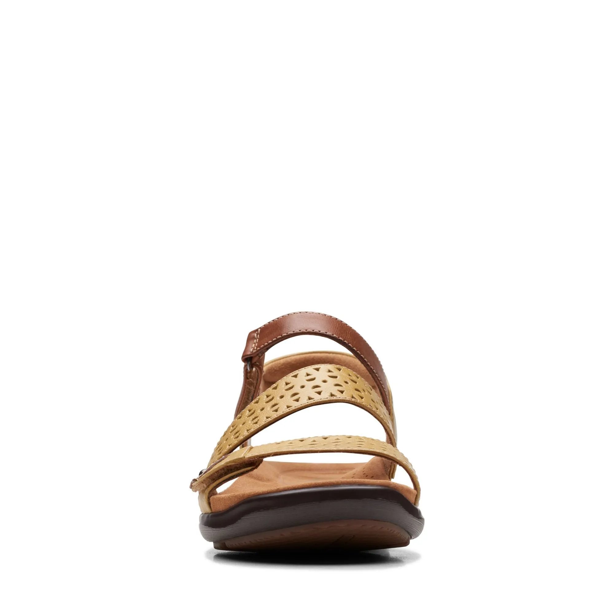 CLARKS | SANDALIAS MUJER | KITLY WAY YELLOW LEATHER | AMARILLO