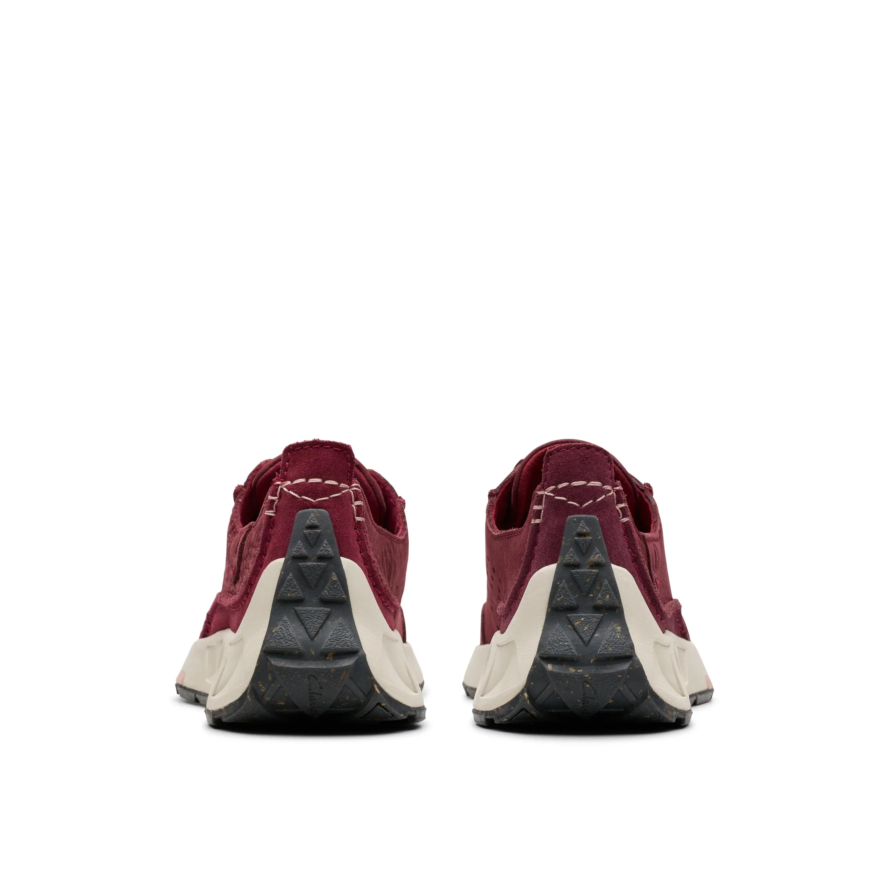 CLARKS | SNEAKERS MUJER | CRAFT SPEED BURGUNDY NUBUCK | ROJO