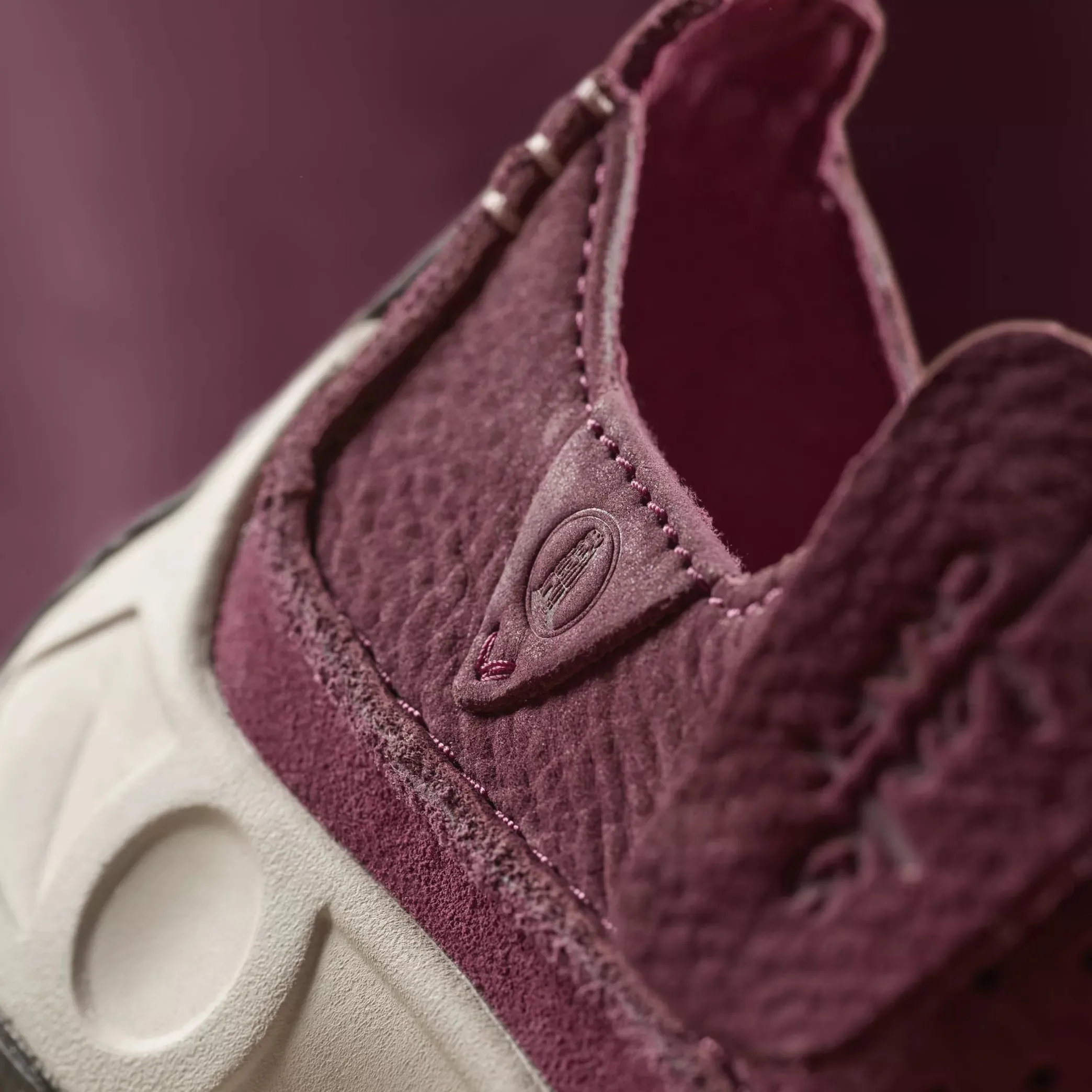 CLARKS | SNEAKERS MUJER | CRAFT SPEED BURGUNDY NUBUCK | ROJO