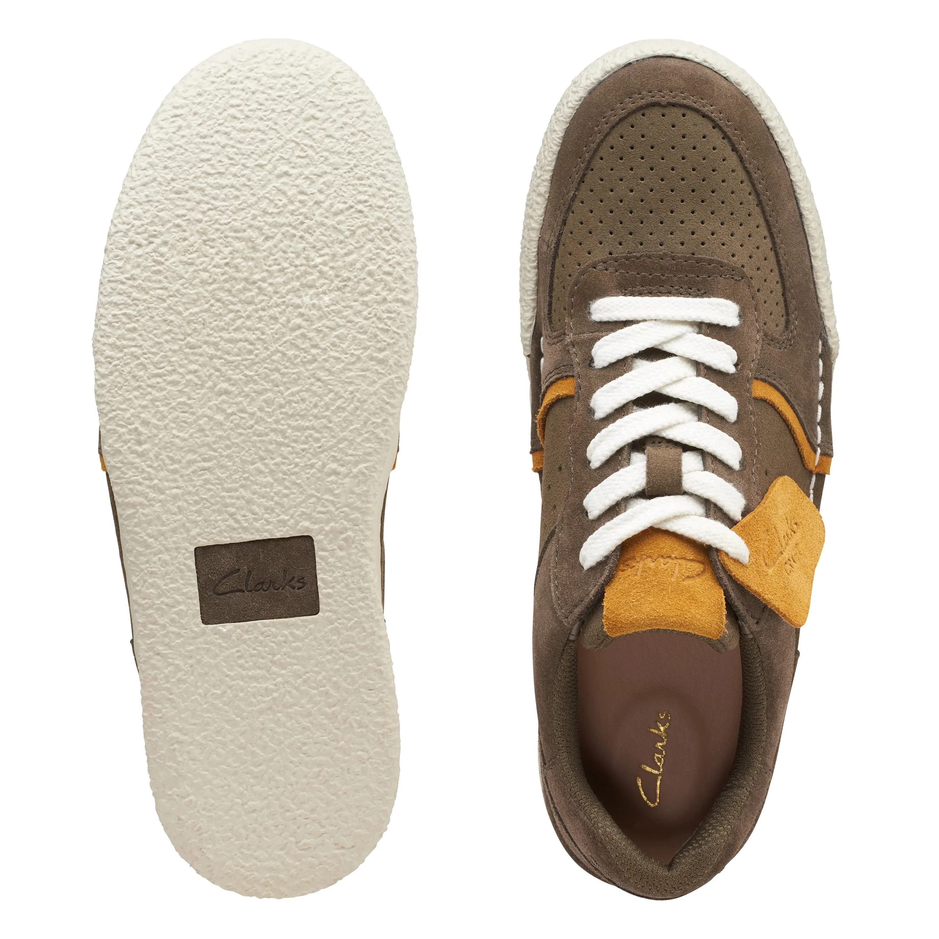 CLARKS | SNEAKERS MUJER | CRAFTCUP COURT OLIVE COMBI | VERDE