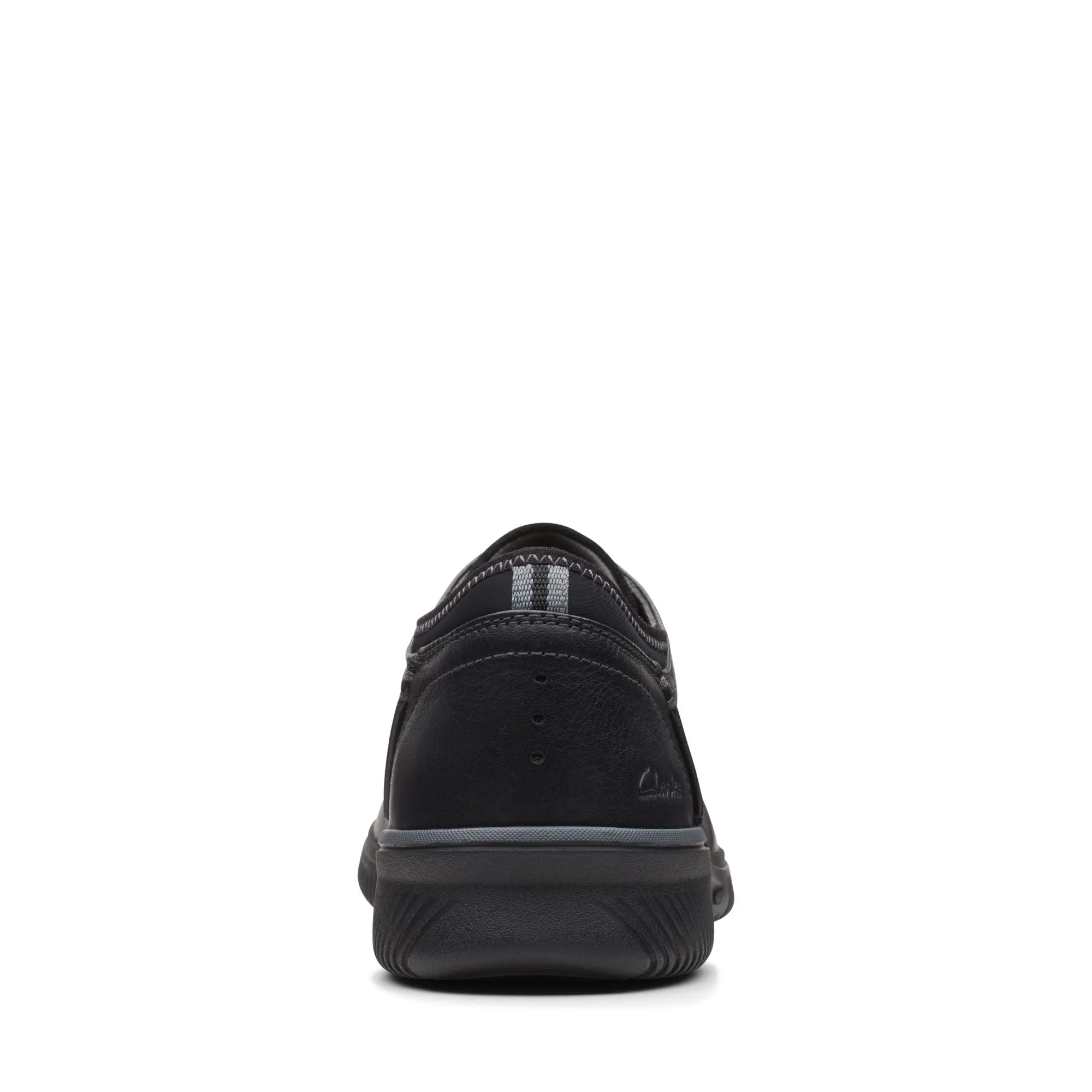 CLARKS | ZAPATOS DERBY HOMBRE | DONAWAY PLAIN BLACK LEATHER | NEGRO