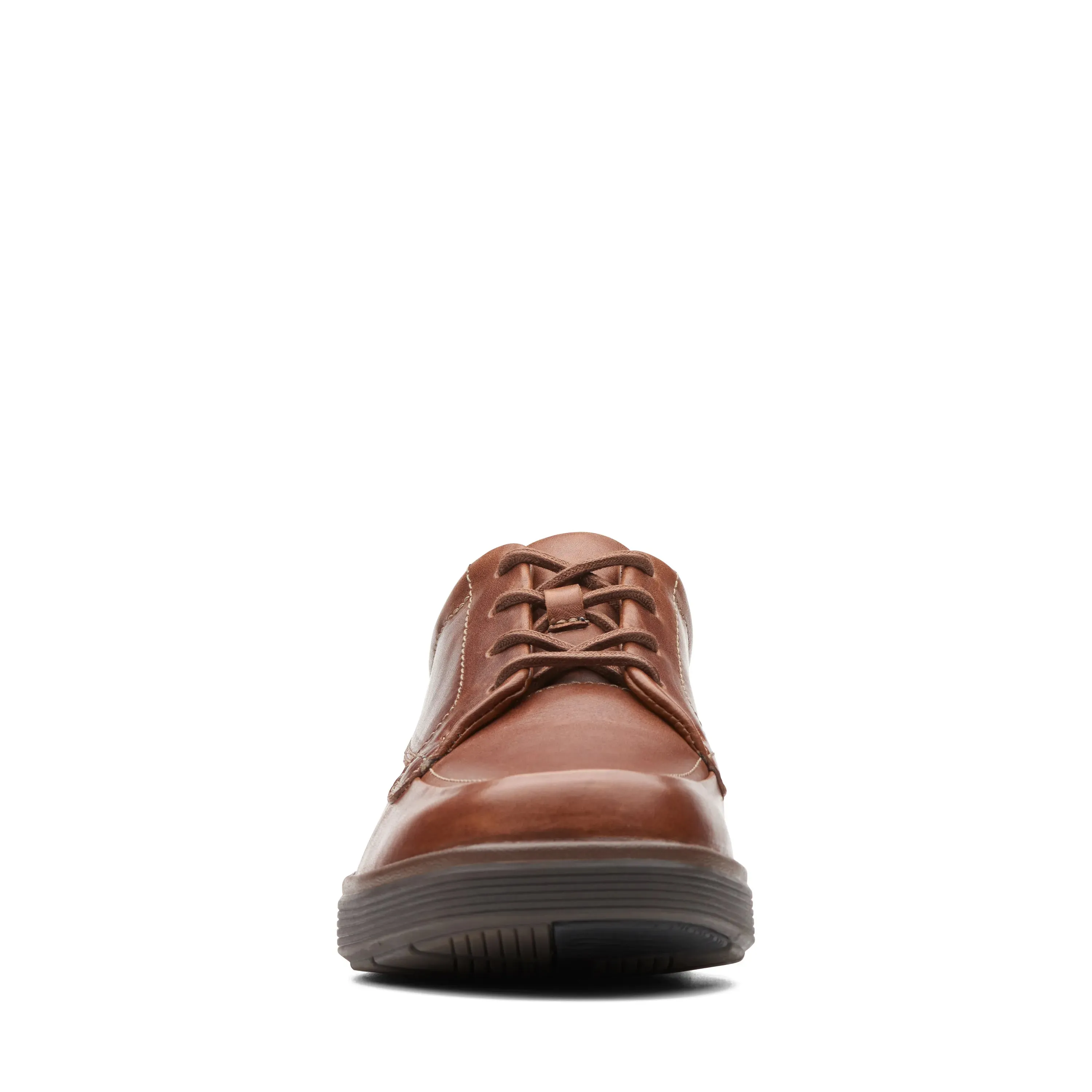 CLARKS | ZAPATOS DERBY HOMBRE | UN ABODE EASE DARK TAN LEATHER | MARRÓN