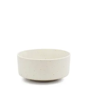 Claro Breakfast Bowl 15 x 7.5cm - White