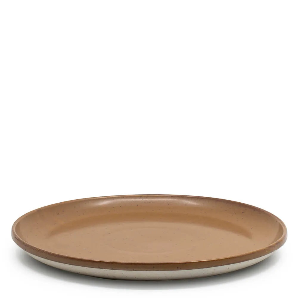 Claro Dinner Plate 27cm - Rust