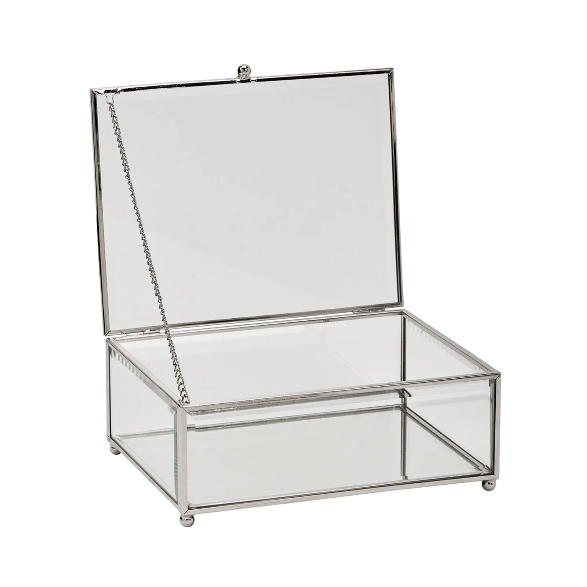 Claro Hinged Glass Box, 5.5"