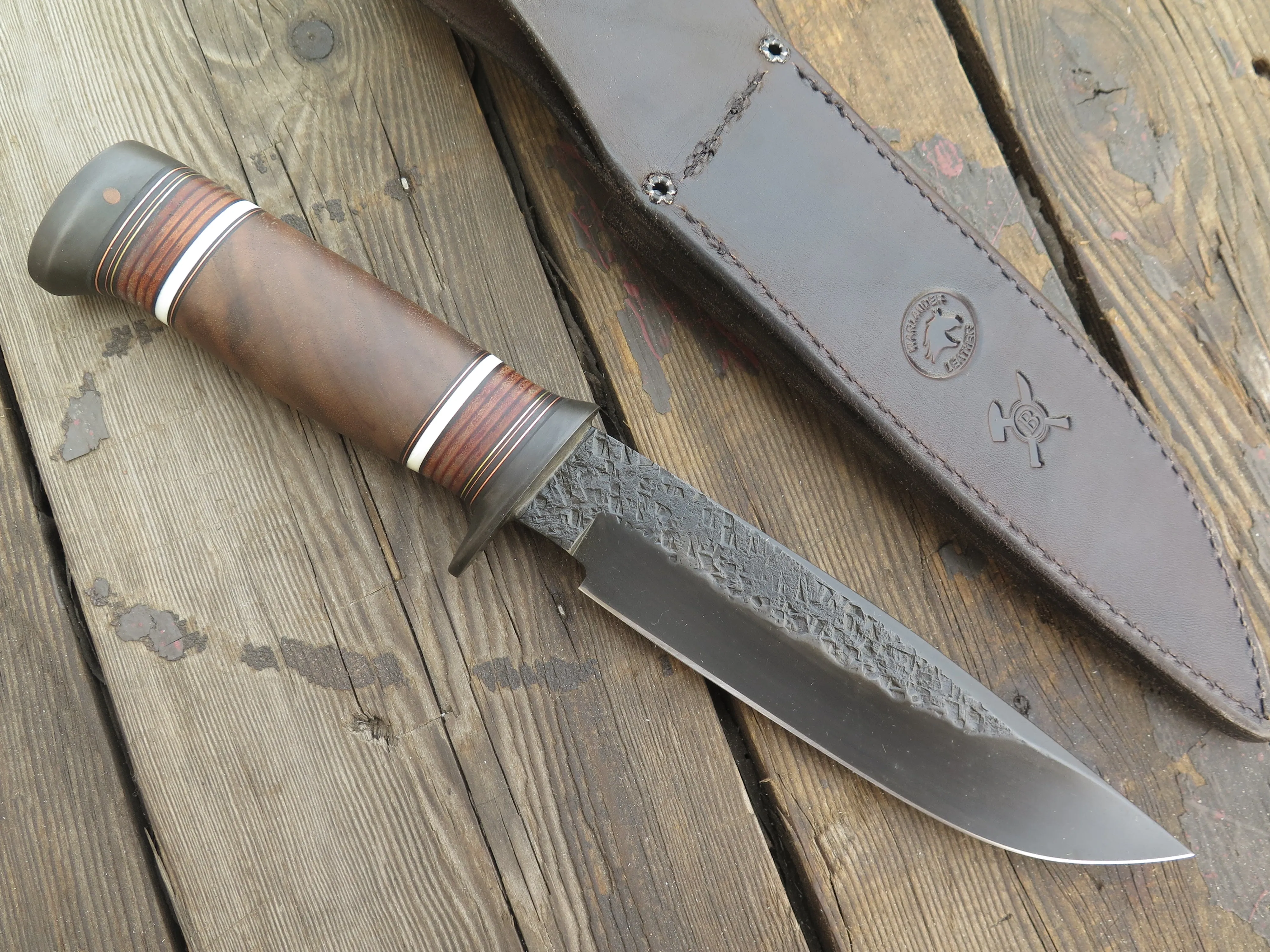 Claro Walnut, Walrus and Horsehide Model 1 Fighter