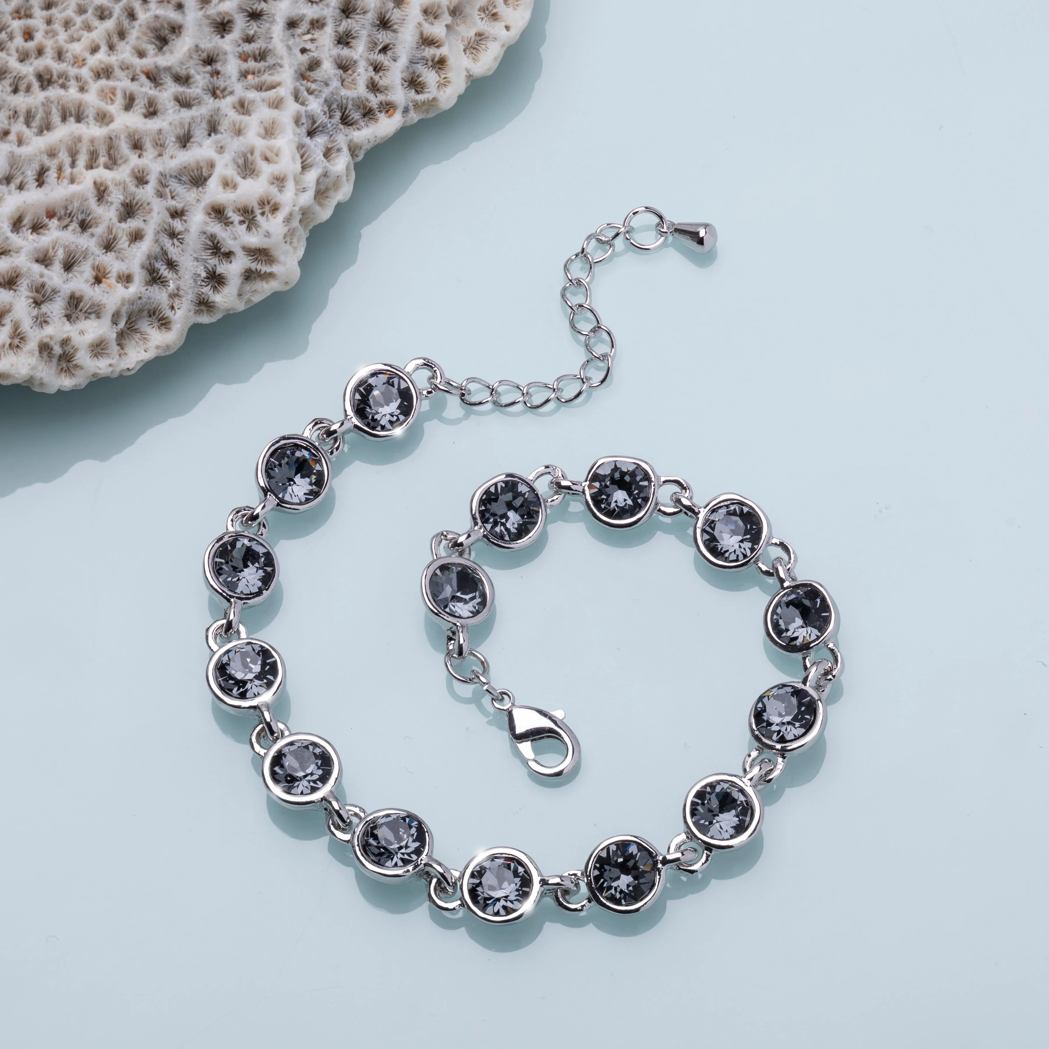 Classic Austrian Crystal Tennis Bracelet