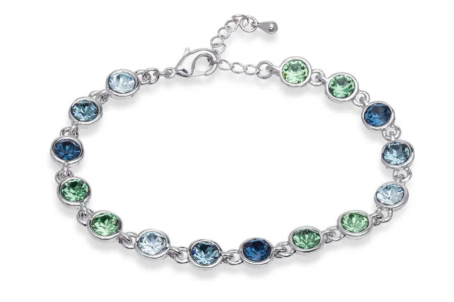 Classic Austrian Crystal Tennis Bracelet