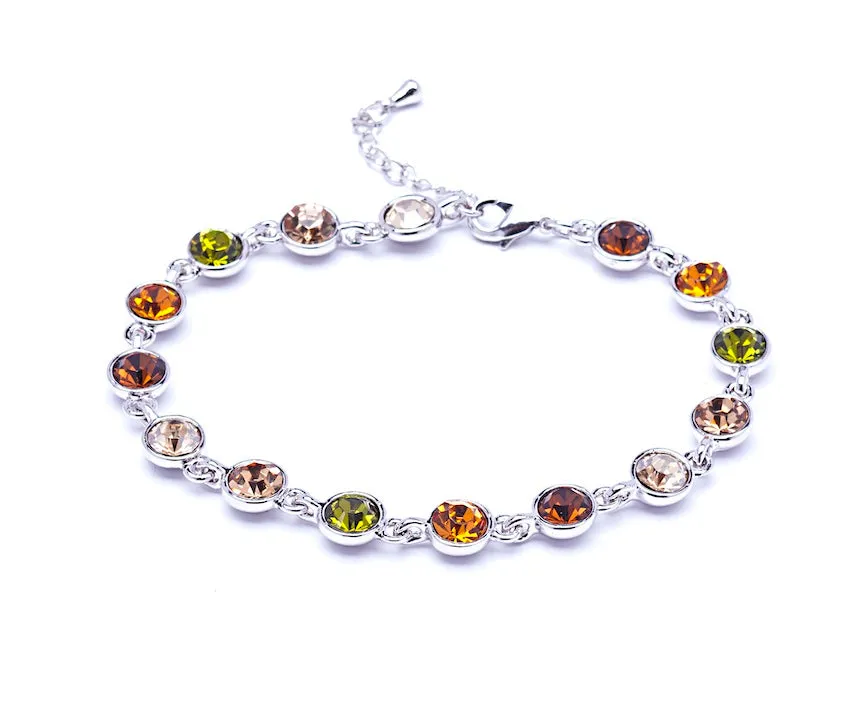 Classic Austrian Crystal Tennis Bracelet