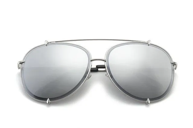 Classic Aviation Style Oversize Sunglasses