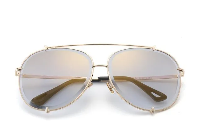 Classic Aviation Style Oversize Sunglasses