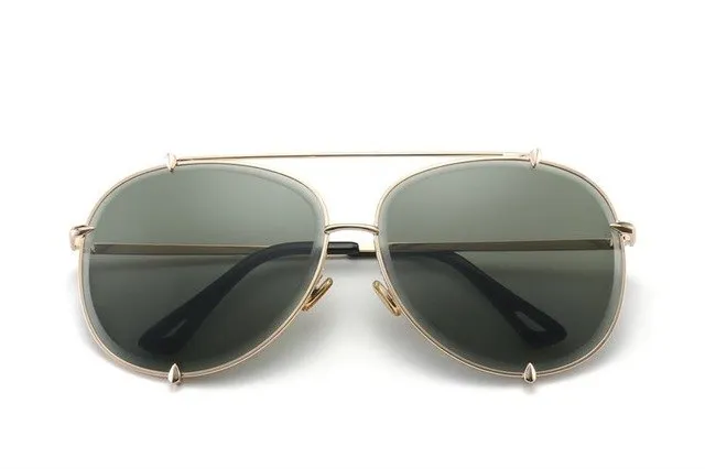 Classic Aviation Style Oversize Sunglasses