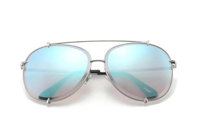 Classic Aviation Style Oversize Sunglasses