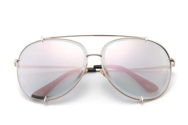 Classic Aviation Style Oversize Sunglasses