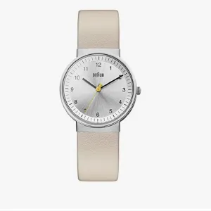 Classic Beige Analog Display Japanese Quartz Watch