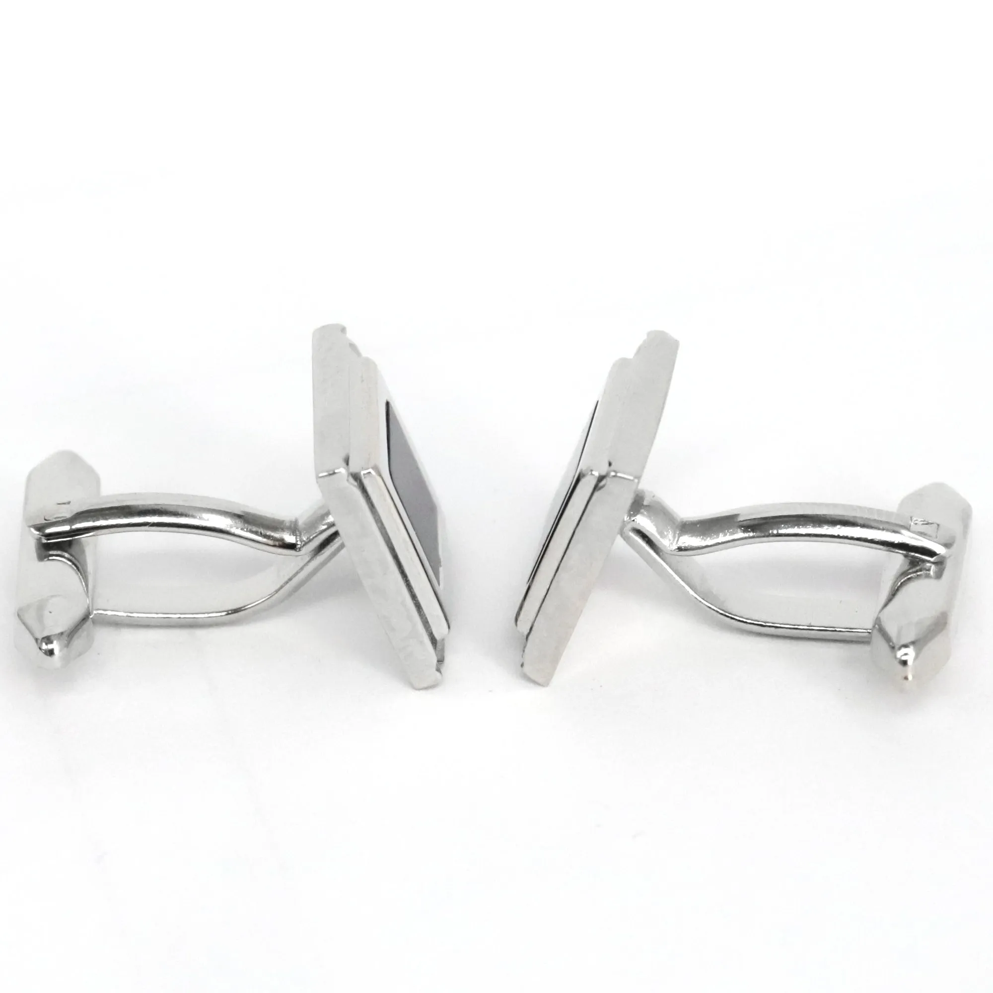 Classic Black Squared Cufflinks (Online Exclusive)