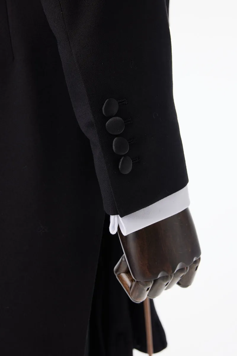 Classic Black Tailcoat Ensemble