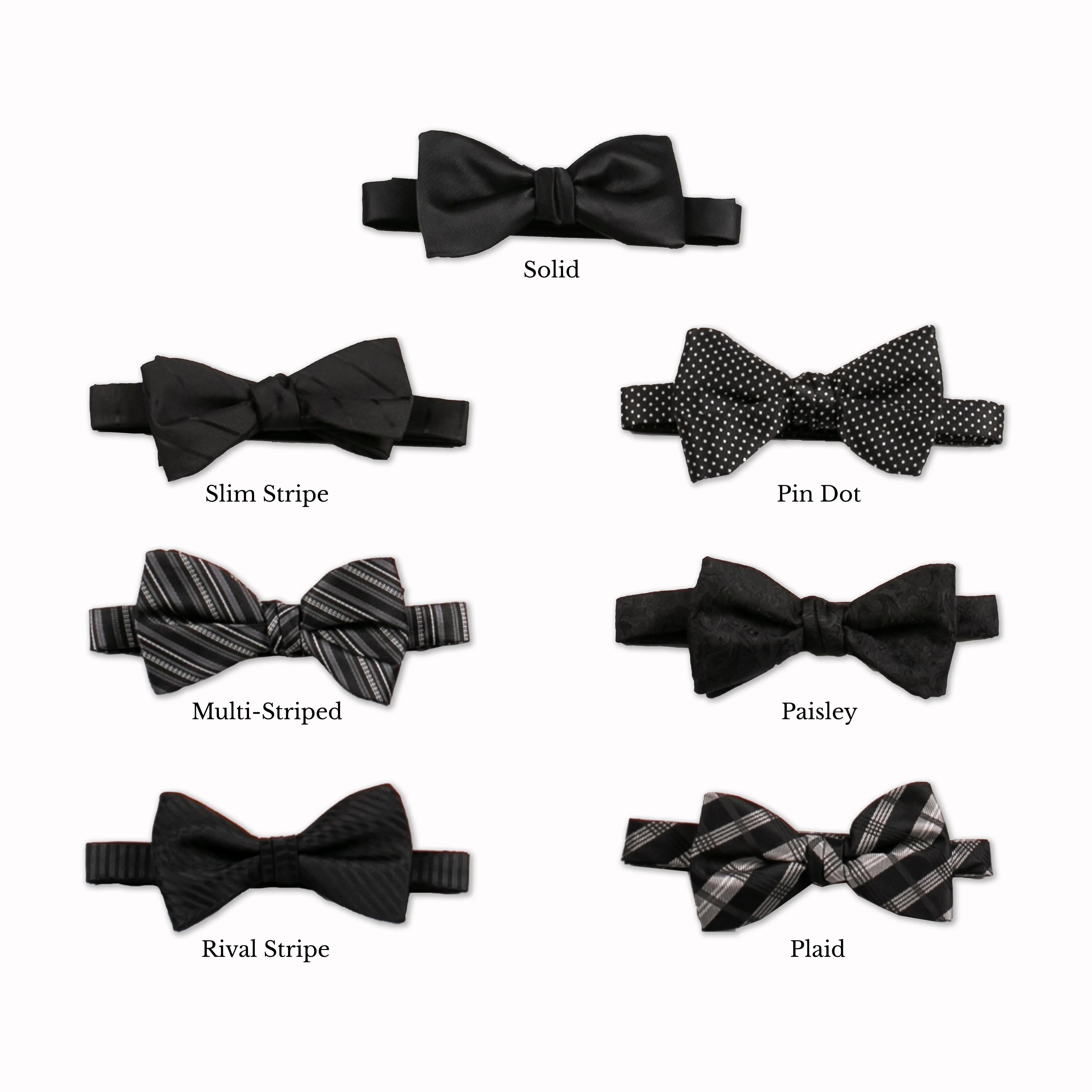 Classic Bow Tie - Black