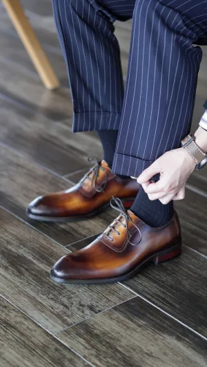 Classic Brown Oxford Shoes