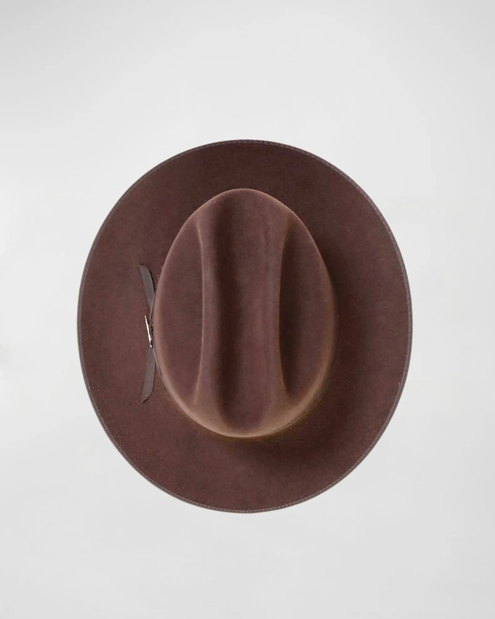 Classic Charm Felt Outdoor Hat in Brown