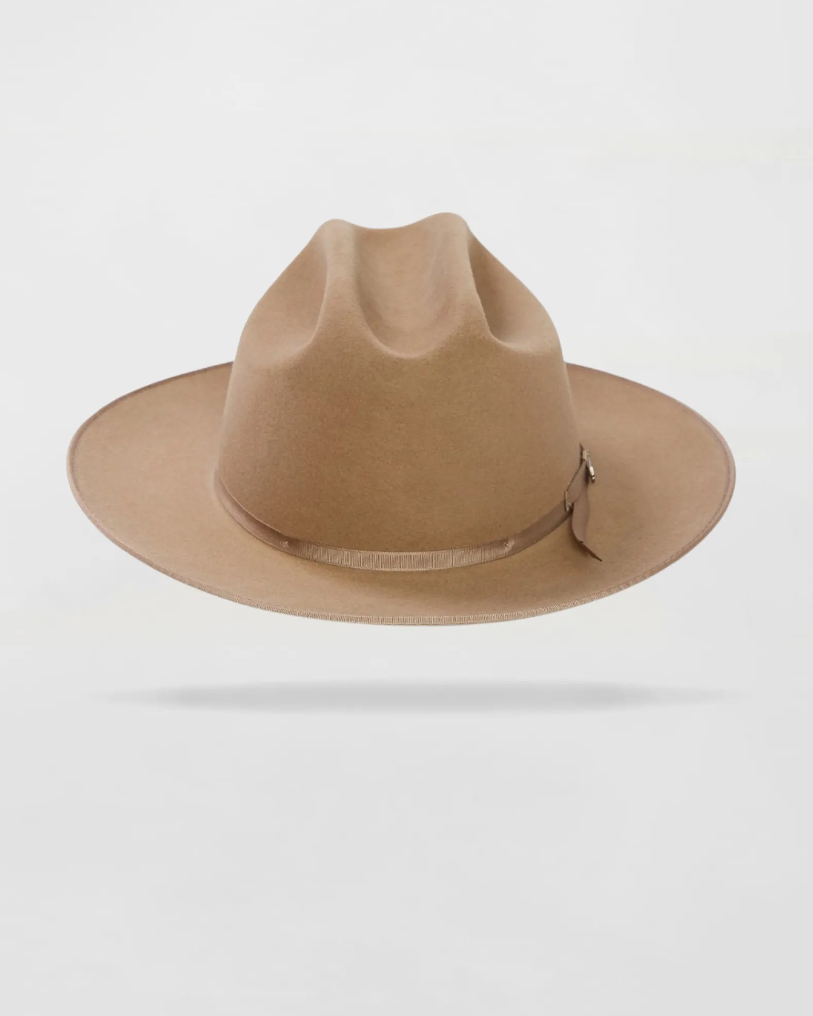 Classic Charm Felt Outdoor Hat in Brown