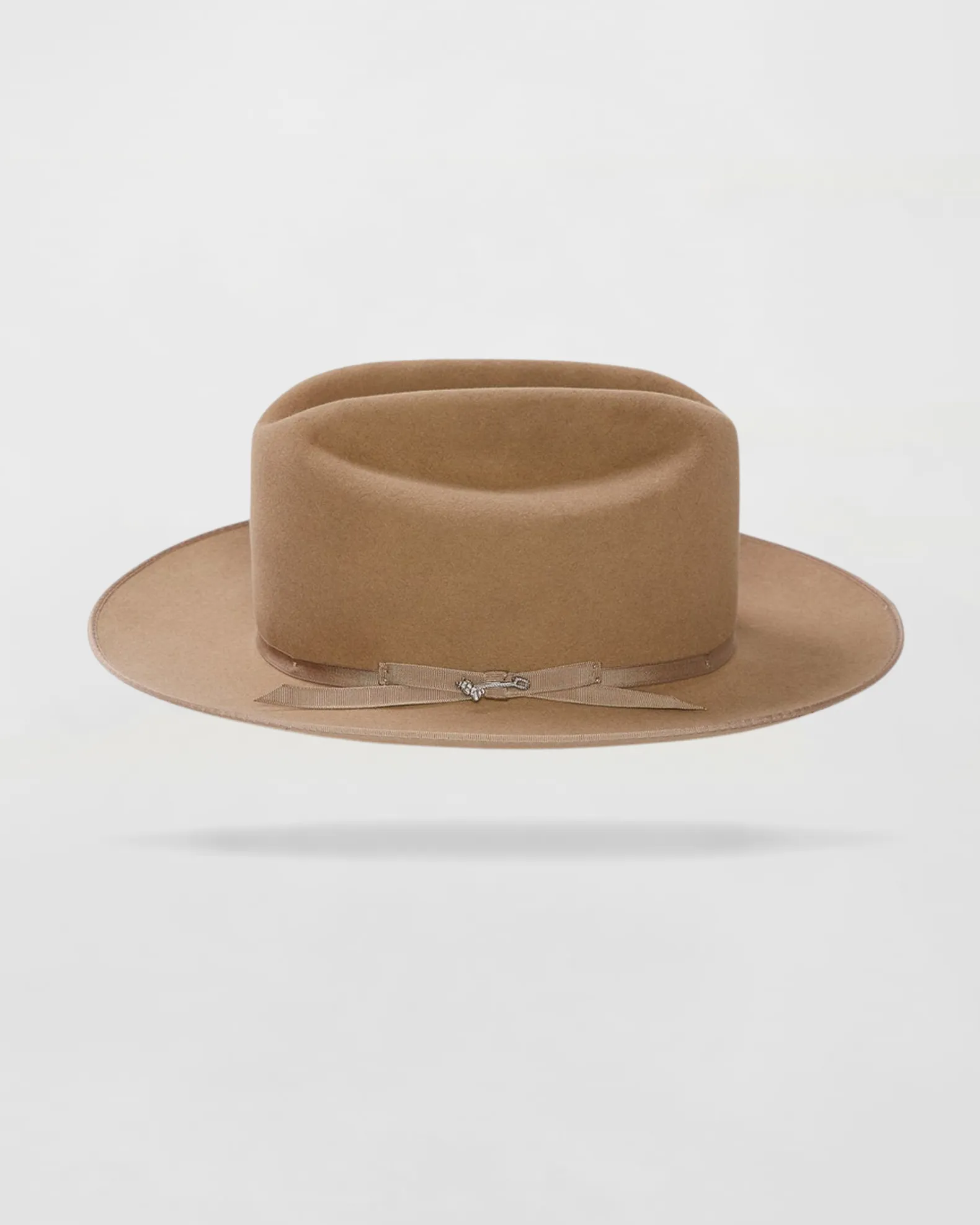 Classic Charm Felt Outdoor Hat in Brown