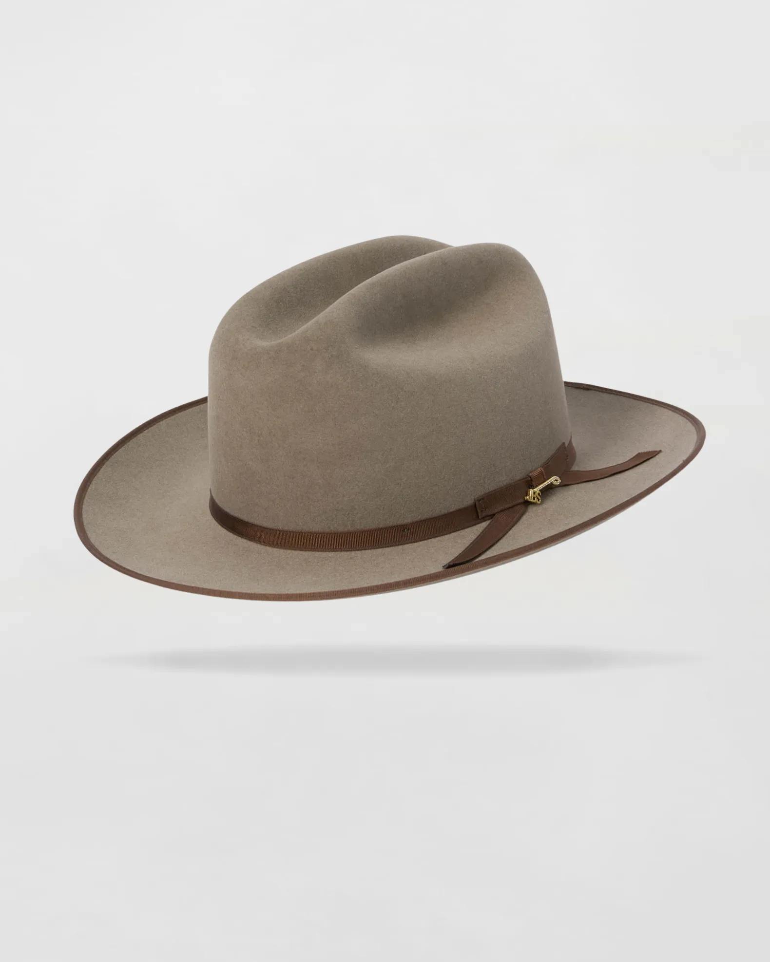 Classic Charm Felt Outdoor Hat in Brown