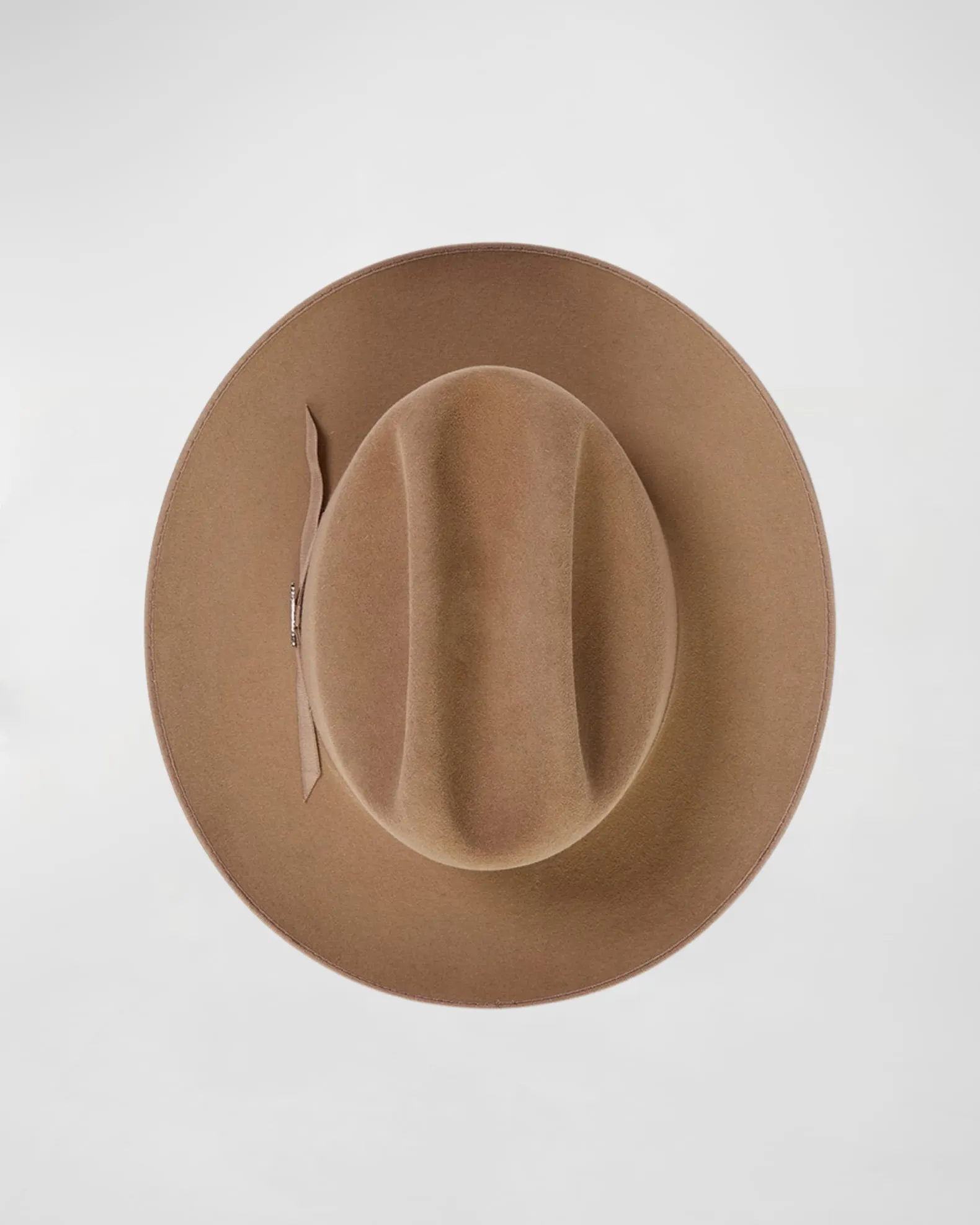 Classic Charm Felt Outdoor Hat in Brown