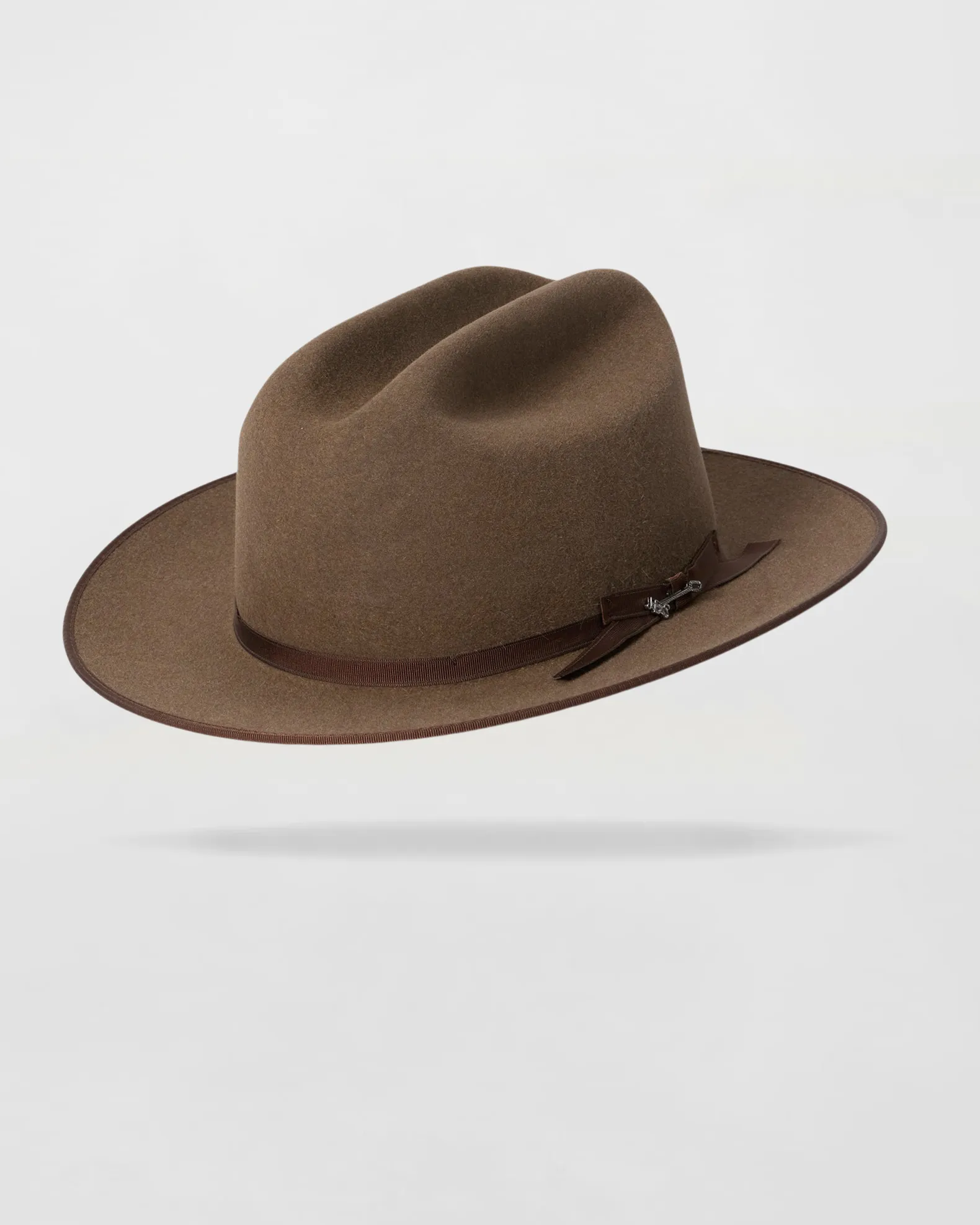 Classic Charm Felt Outdoor Hat in Grey