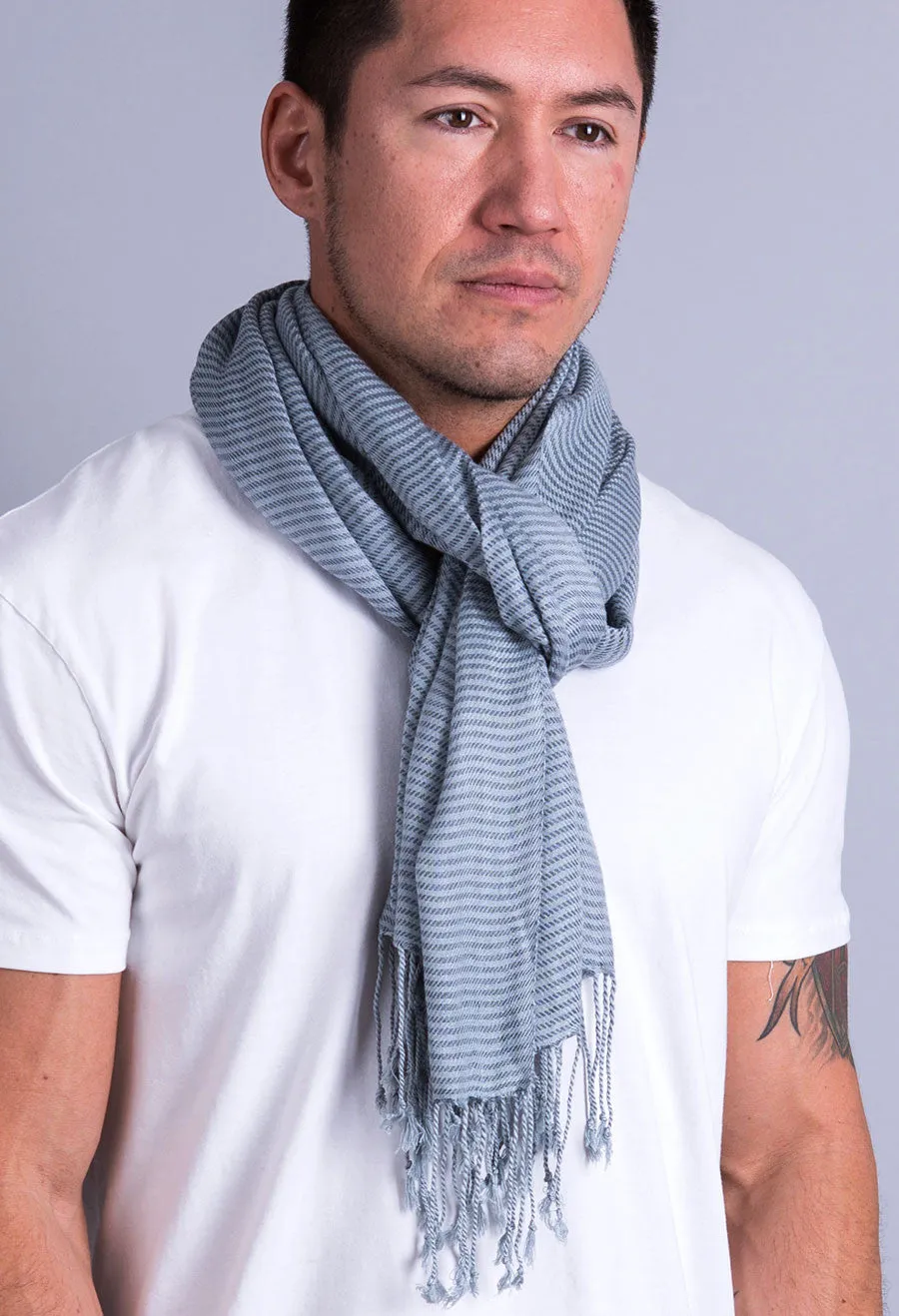 Classic City Stripe Scarf (2 Colors)