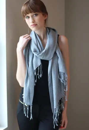 Classic City Stripe Super Soft Scarf