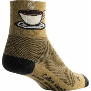 Classic Coffee Cycling Socks - 3 inch