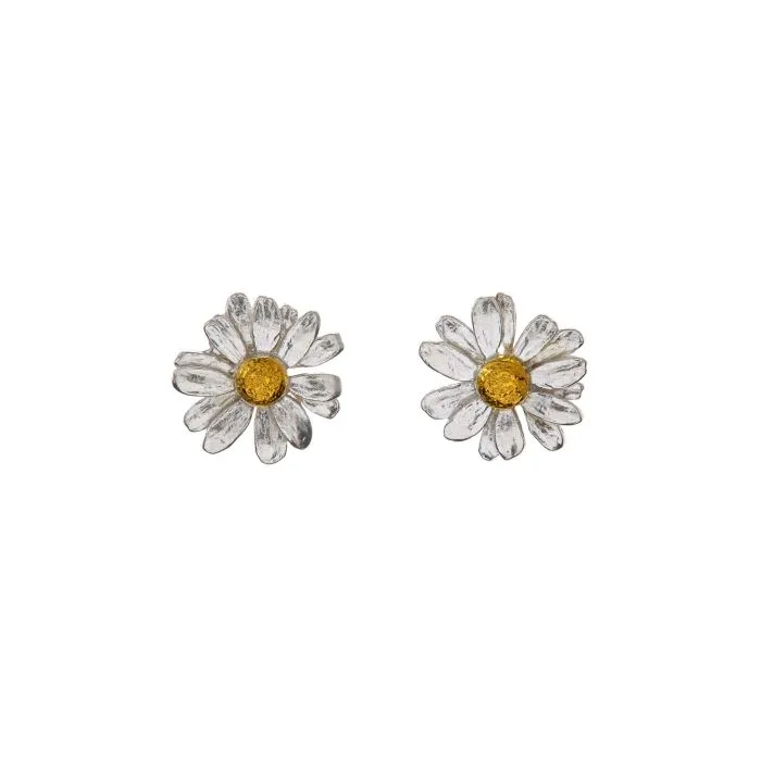 Classic Daisy Stud Earrings