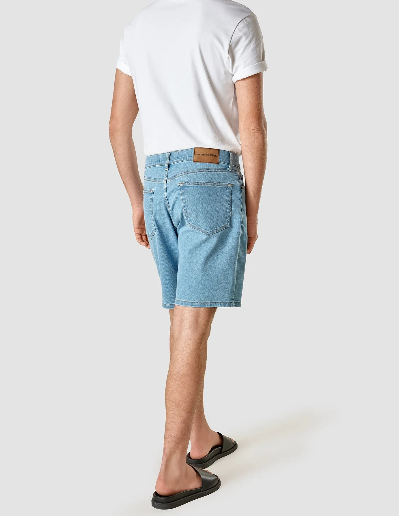 Classic Denim Shorts Bright Blue