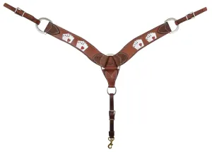 Classic Equine Tombstone 4 of a Kind Breast Collar